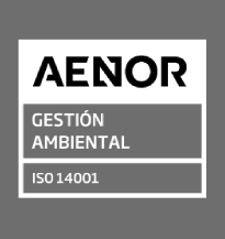 Logotipo de AENOR gestión ambiental